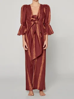 Agua Alta Linen Dress