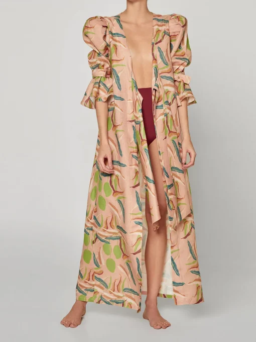 Agua Alta Linen Dress