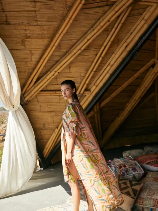 Agua Alta Linen Dress