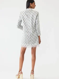 Alex Embroidered Blazer Dress