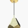 Almas Multi Faceted Hanging Light