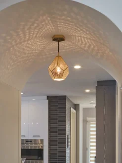 Almas Multi Faceted Hanging Light