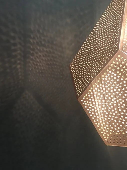 Almas Multi Faceted Hanging Light