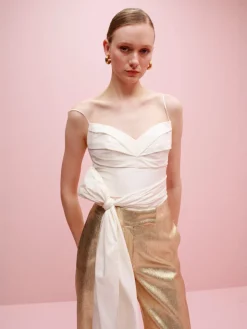 Amarena Taffeta Top