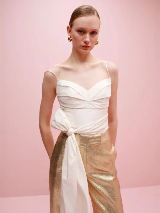 Amarena Taffeta Top