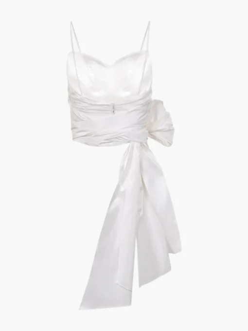 Amarena Taffeta Top