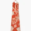 Amazonia Crepe Chine Maxi Dress