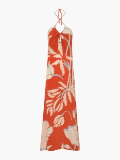 Amazonia Crepe Chine Maxi Dress