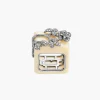 "BaDaShaRen" Literati Peonia Ceramic Ring
