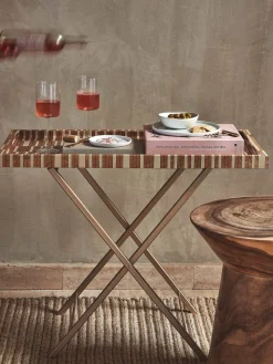 Bar Tray and Table