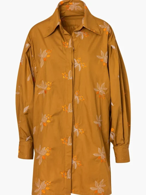 Barnes Embroidered Cotton Shirt