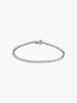 Bezel Tennis Bracelet