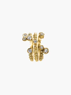 Boheme Lea + Crowns Diamond Rings Set