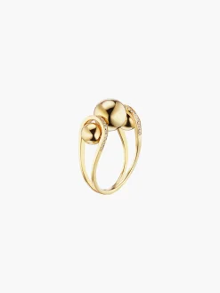 Boule D'Or Double Lariat Ring