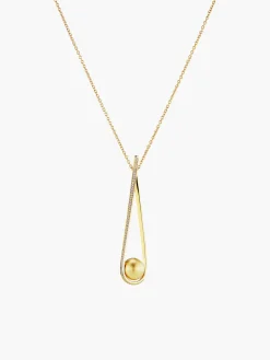 Boule D'Or Lariat Pendant