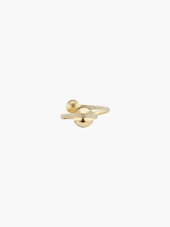 Boule D'Or Lariat Ring