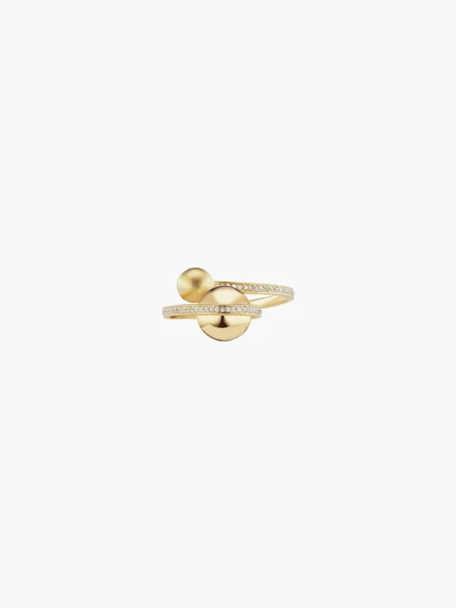 Boule D'Or Lariat Ring