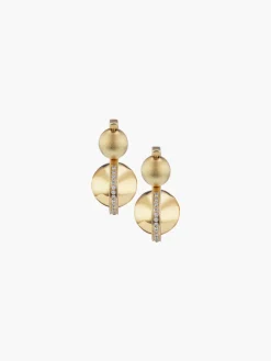 Boule D'Or "S" Earring