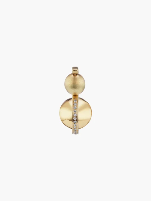 Boule D'Or "S" Earring