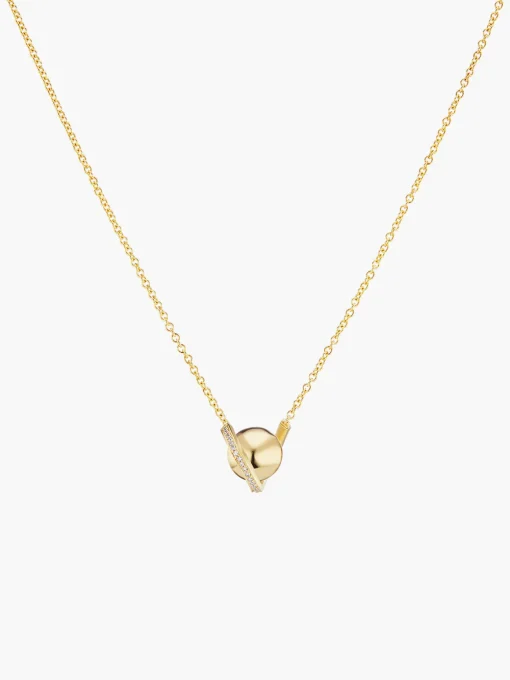 Boule D'Or Solitaire Pendant