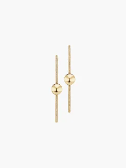 Boule D'Or Stick Earring