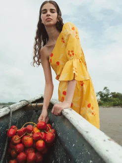 Buenaventura Cotton Midi Dress