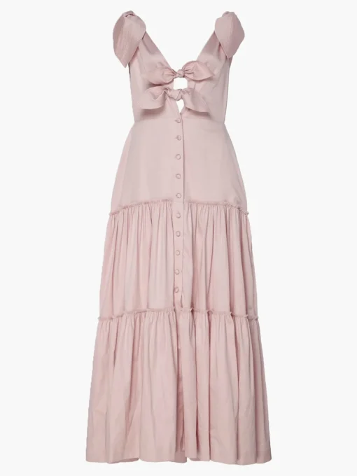Capazzo Tiered Ankle Dress