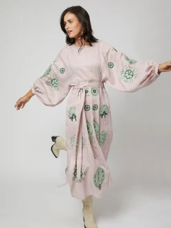 Carolyna Ukrainian Embroidered Dress