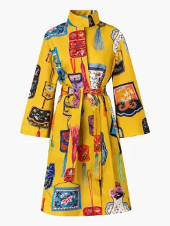 Carteras Chinas Blanca Gabardine Coat