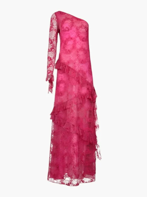 Cascade Lace Dress