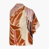 Chiminango Satin Silk Blouse