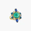 Cleopatra Emerald Ring