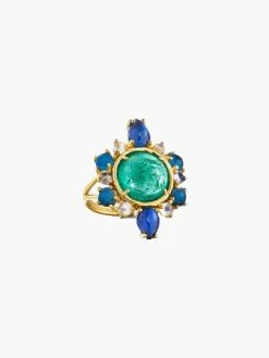 Cleopatra Emerald Ring