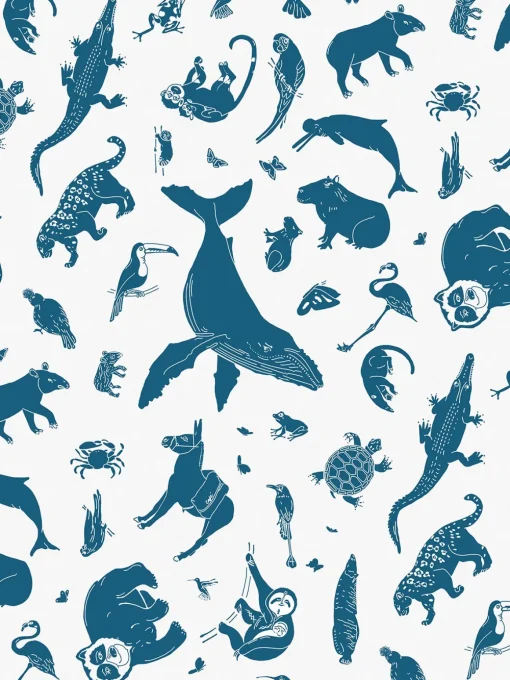 Constellation Safari Wallpaper