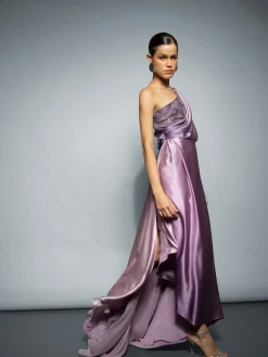 Continua Hand-Dyed Silk Dress