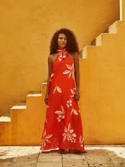 Costa Pacifica Cotton Silk Dress