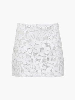 Curpo Lace Denim Skirt