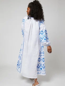 Daniela Ukrainian Embroidered Maxi Dress / Kaftan