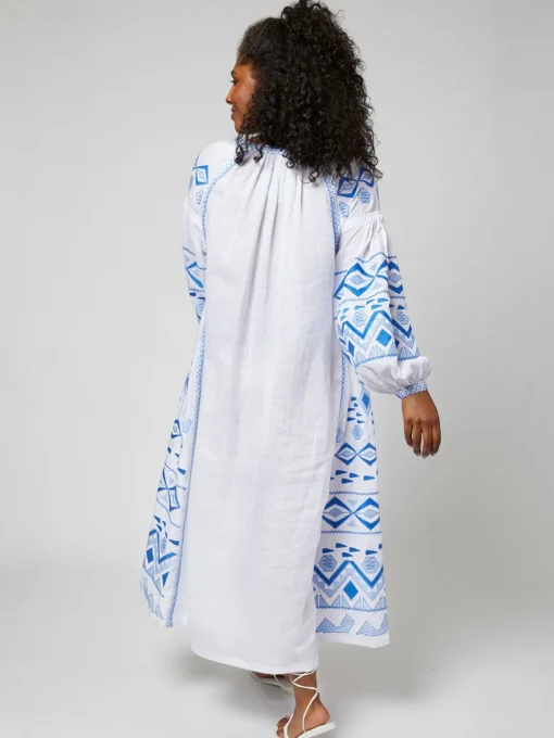 Daniela Ukrainian Embroidered Maxi Dress / Kaftan
