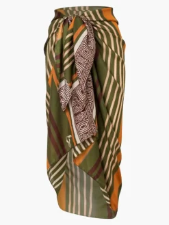 De La Falaise Cotton Silk Sarong