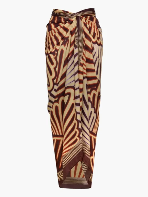 De La Falaise Cotton Silk Sarong