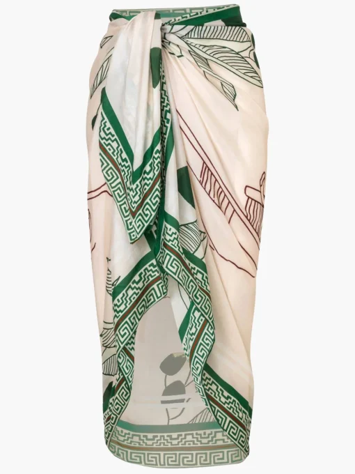 De la Falaise Cotton Silk Sarong