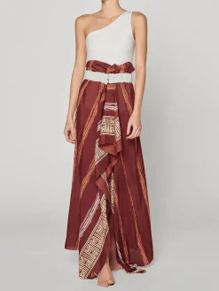 De La Falaise Cotton Silk Sarong