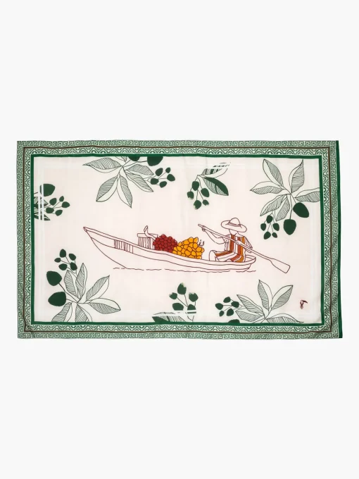 De la Falaise Cotton Silk Sarong