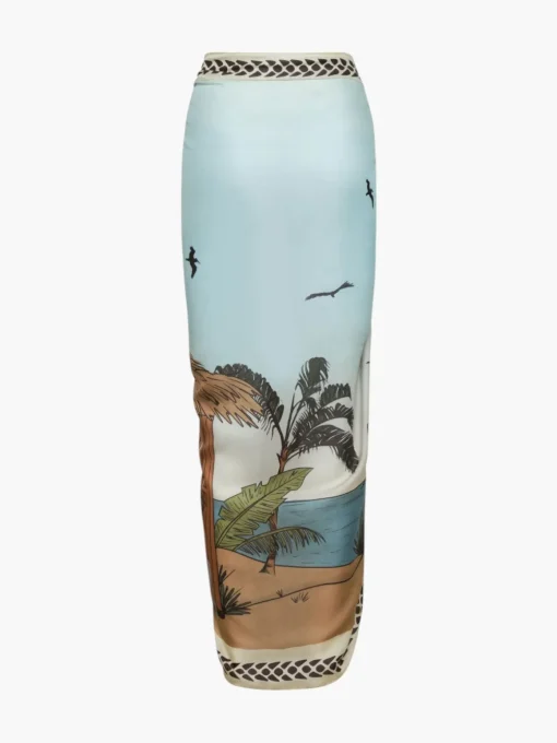 De La Falaise Cotton Silk Sarong