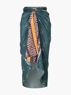De La Falaise Cotton-Silk Sarong
