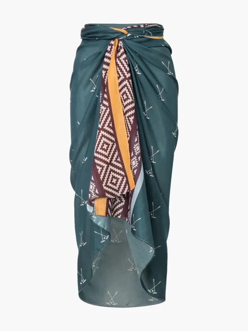De La Falaise Cotton-Silk Sarong