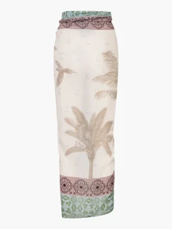De La Falaise Cotton-Silk Sarong