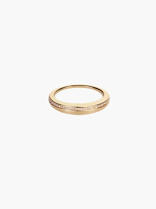 Diamond Pave Eclipse Ring