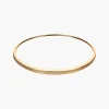 Diamond Pave Hinged Bangle